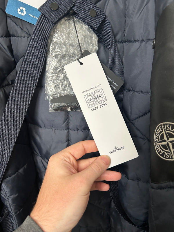 Stone Island x Porter Hand Corrosion On Nylon Twill Parka