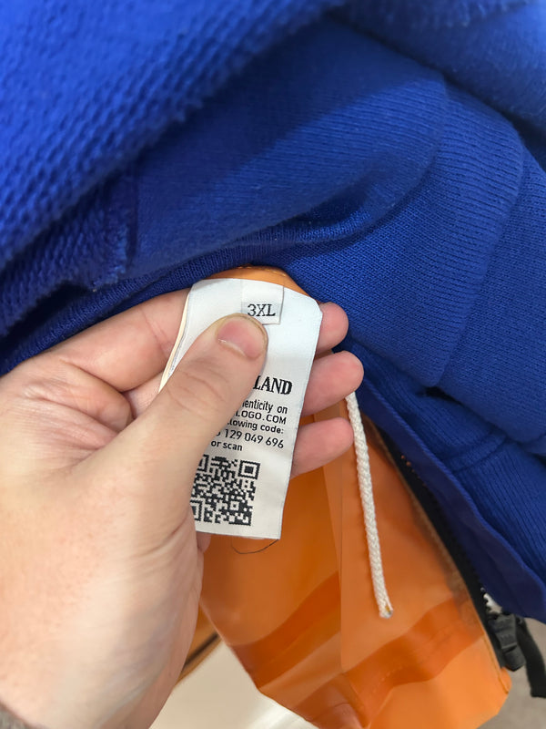 Stone Island Orange Poly Cover Composite Jacket