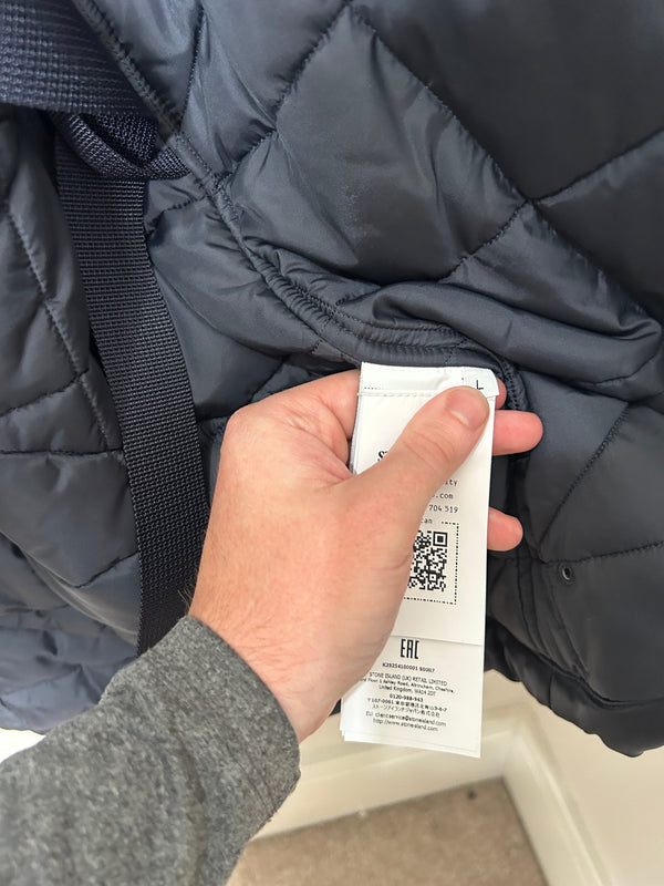 Stone Island x Porter Hand Corrosion On Nylon Twill Parka