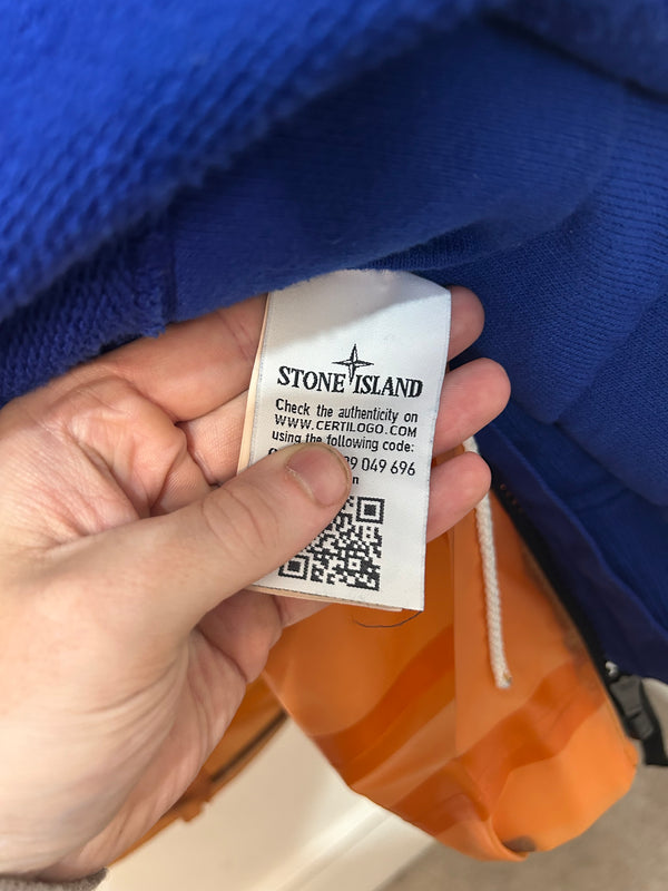 Stone Island Orange Poly Cover Composite Jacket