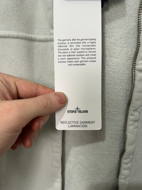 Stone Island Reflective Garment Lamination Hoodie