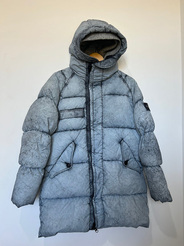 Stone Island Tela Nylon Dust Colour Frost Parka