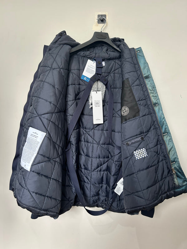 Stone Island x Porter Hand Corrosion On Nylon Twill Parka