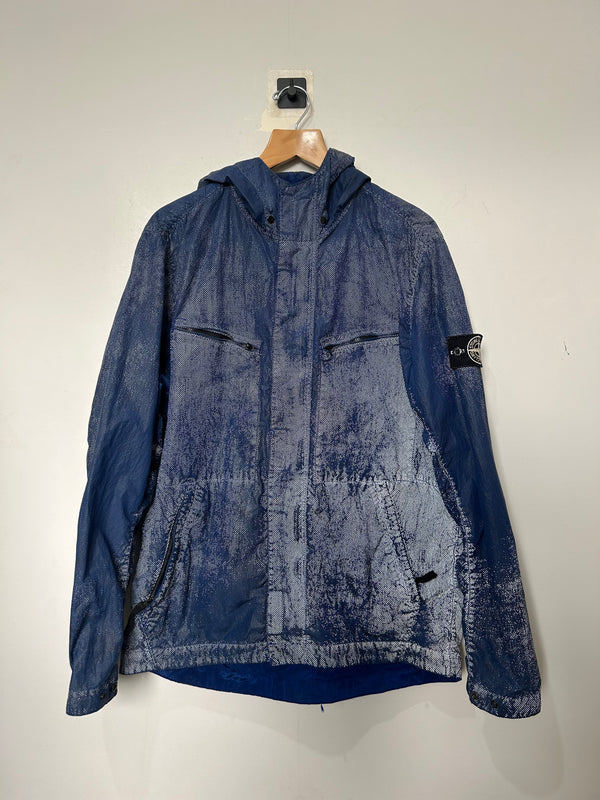 Stone Island Garment Dyed Pixel Reflective Jacket