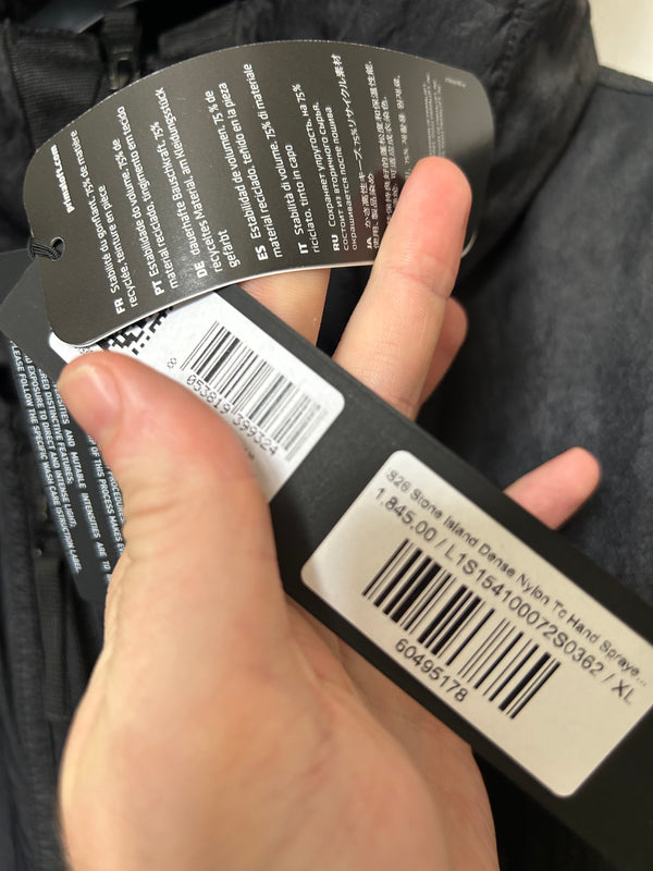 Stone Island Dense Nylon-TC Hand Sprayed Reflective