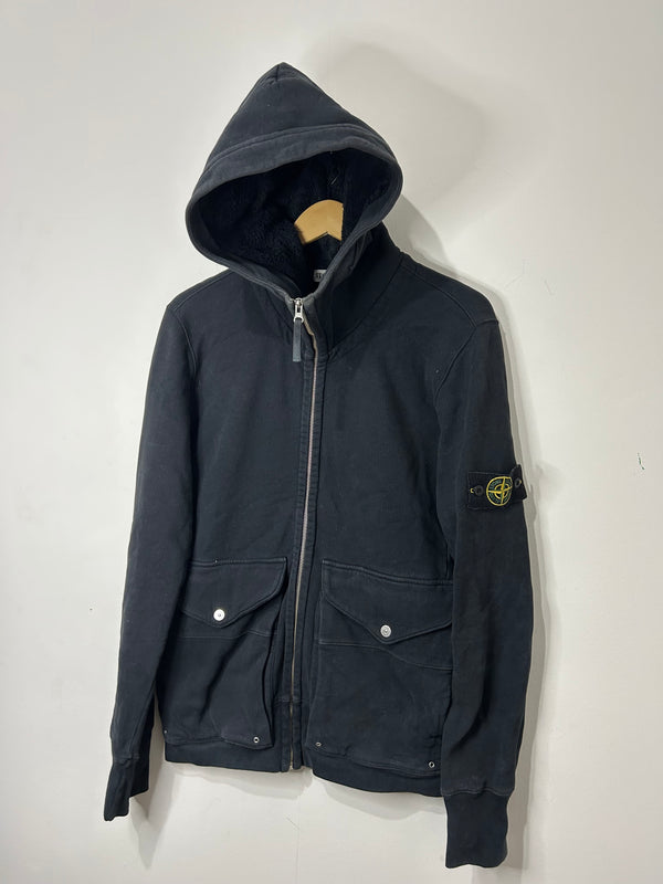 Stone Island 2009 Fleeced Utility Hoodie
