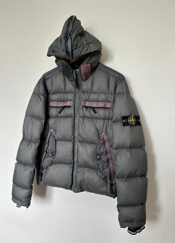 Stone Island 2007 Asian Exclusive Opaque Nylon Tela Down Jacket