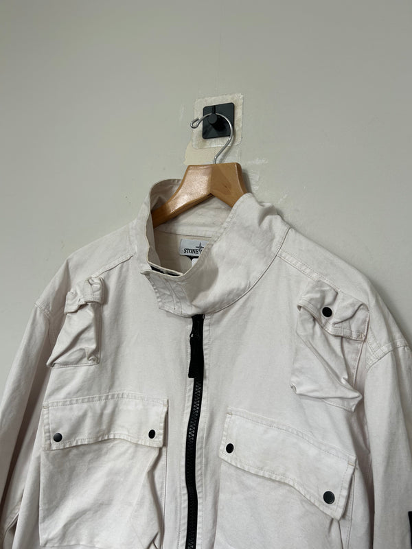 Stone Island Canvas Placcato Field Jacket