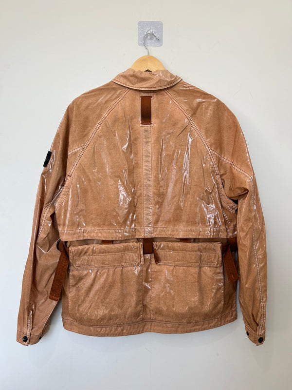 Stone Island Mussola Prismatica Pietra