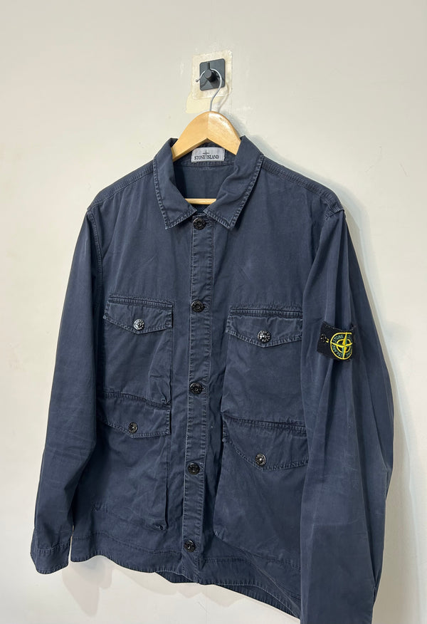 Stone Island Tela Smerigliata Multi Pocket Field Jacket