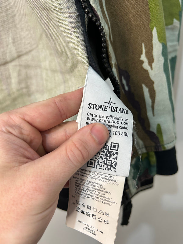 Stone Island Flowing Camo Watro Bomber Jacket