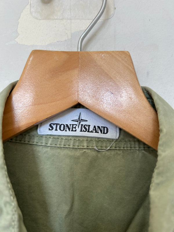 Stone Island Pastel Green Overshirt