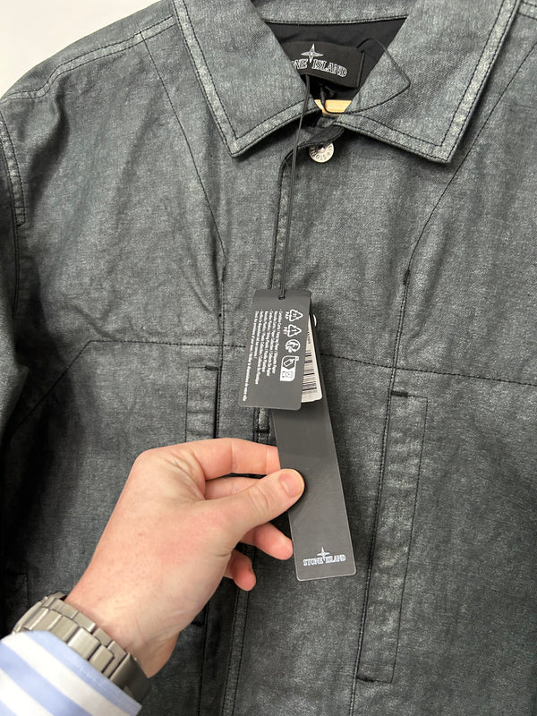 Stone Island Shadow Project Cotone Canapa Placcato