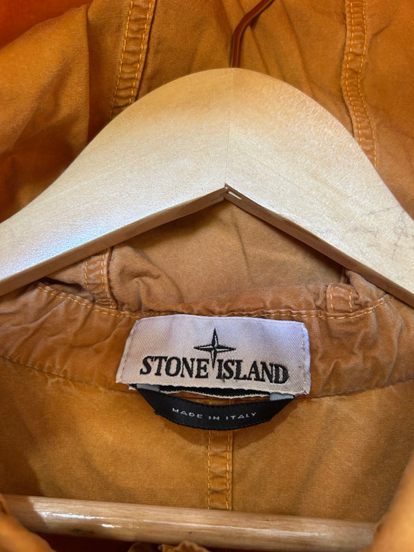 Stone Island Quarter Zip Hooded Smock