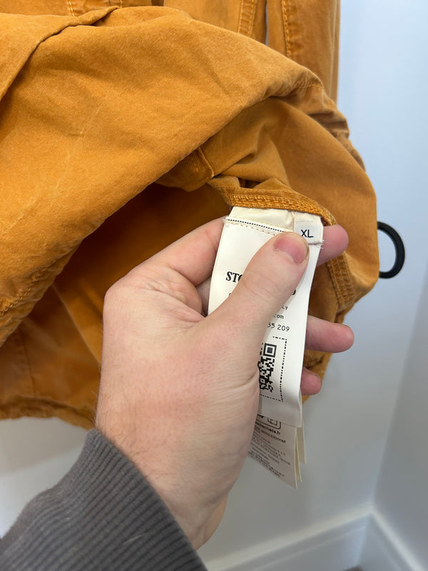 Stone Island Quarter Zip Hooded Smock