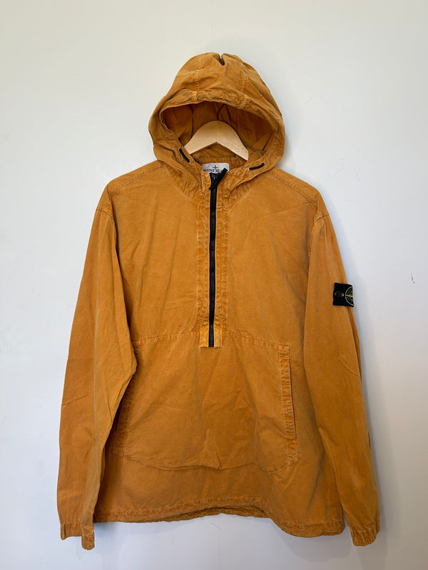 Stone Island Quarter Zip Hooded Smock