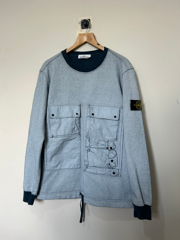 Stone Island Tela Placcata Sweatshirt