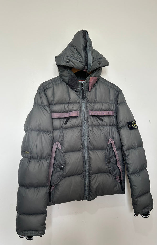 Stone Island 2007 Asian Exclusive Opaque Nylon Tela Down Jacket