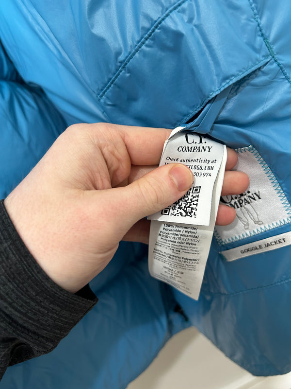 CP Company DD Shell Goggle Down Jacket