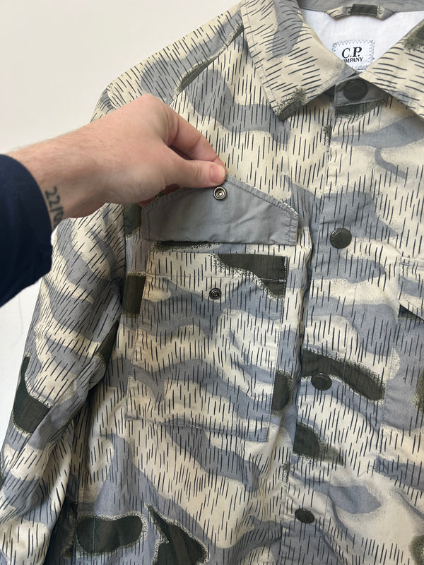 CP Company 50 Fili Mixed Camo Overshirt