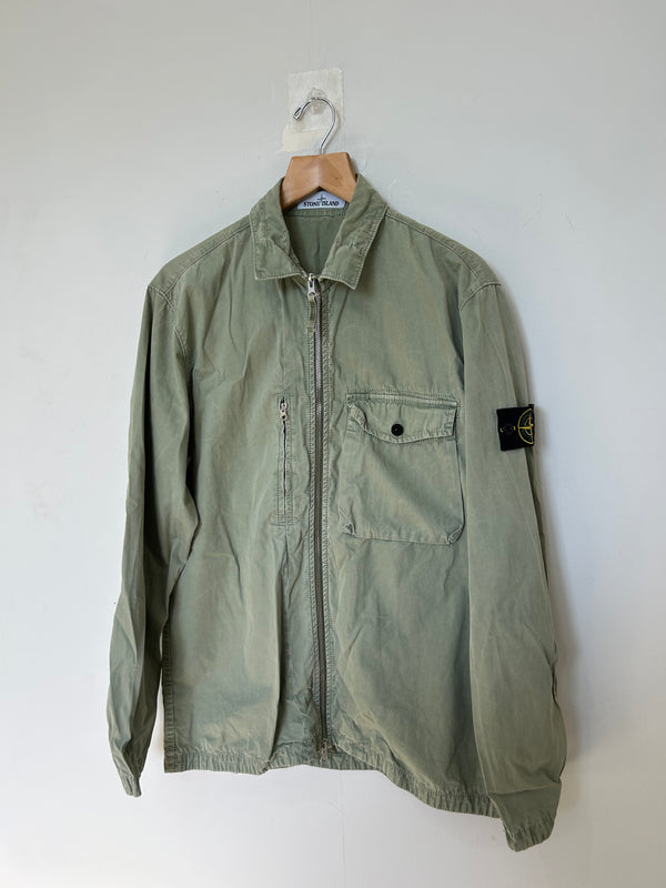 Stone Island Pastel Green Overshirt