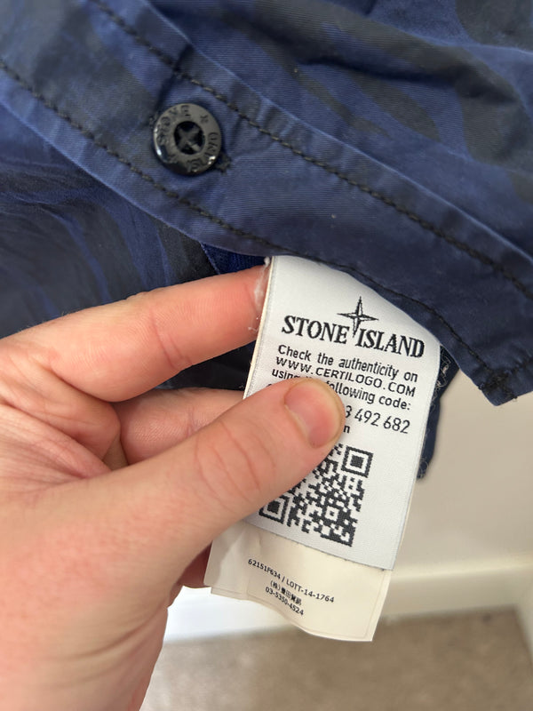 Stone Island Flowing Camo Overshirt