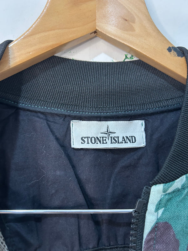 Stone Island Flowing Camo Watro Bomber Jacket
