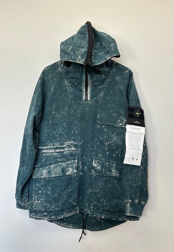 Stone Island Cotton Ripstop Off Dye OVD Smock
