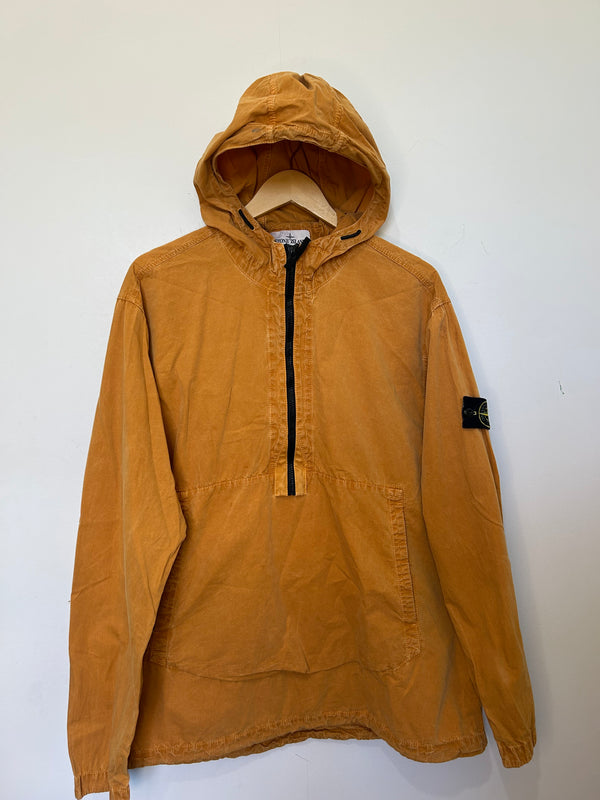 Stone Island Quarter Zip Hooded Smock