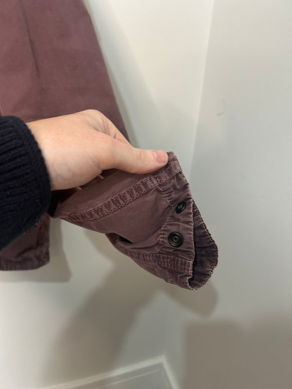 Stone Island Maroon Overshirt