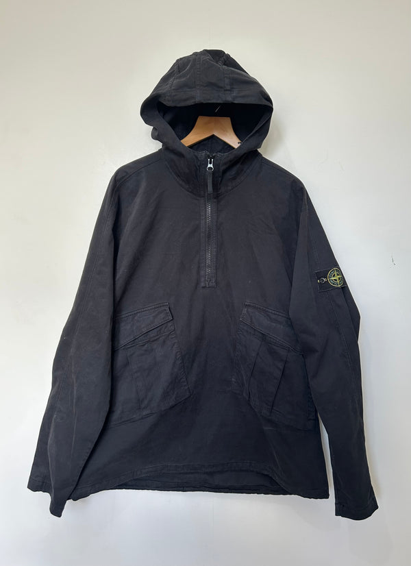 Stone Island Quarter Zip Hooded Smock