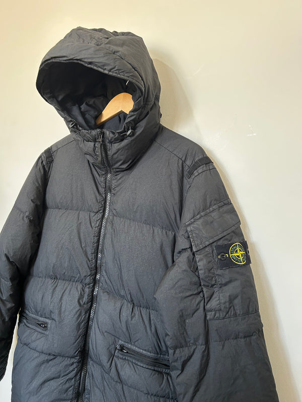 Stone Island Crinkle Reps Down Jacket