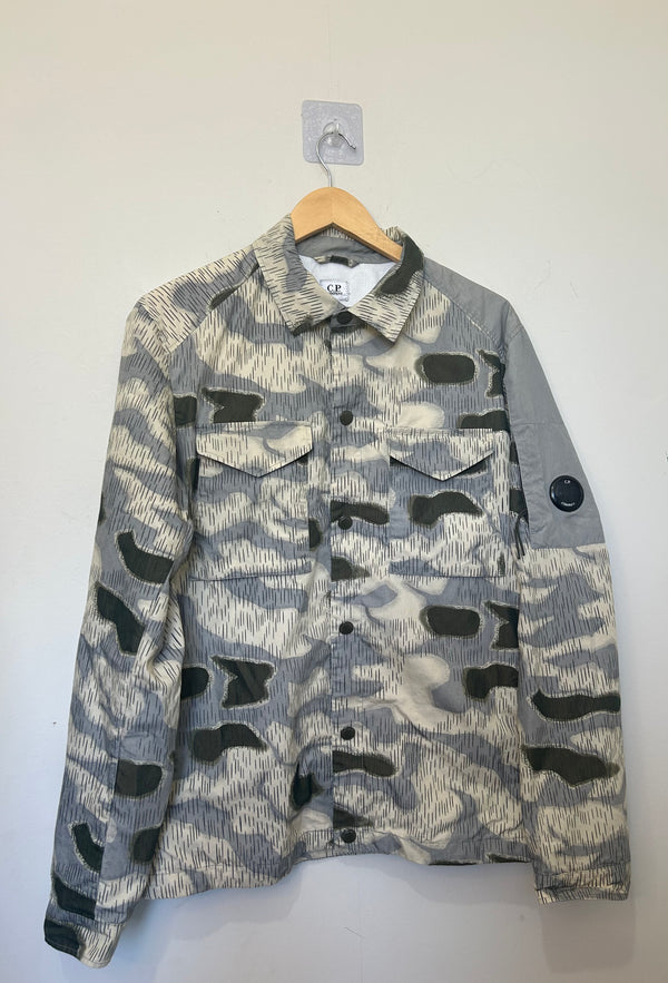 CP Company 50 Fili Mixed Camo Overshirt