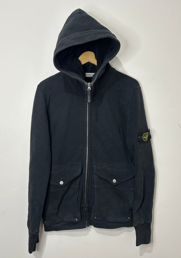 Stone Island 2009 Fleeced Utility Hoodie
