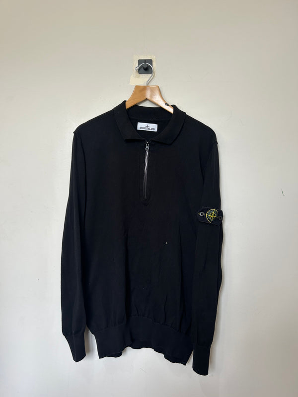 Stone Island Half Zip Polo