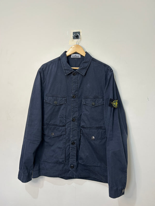 Stone Island Tela Smerigliata Multi Pocket Field Jacket