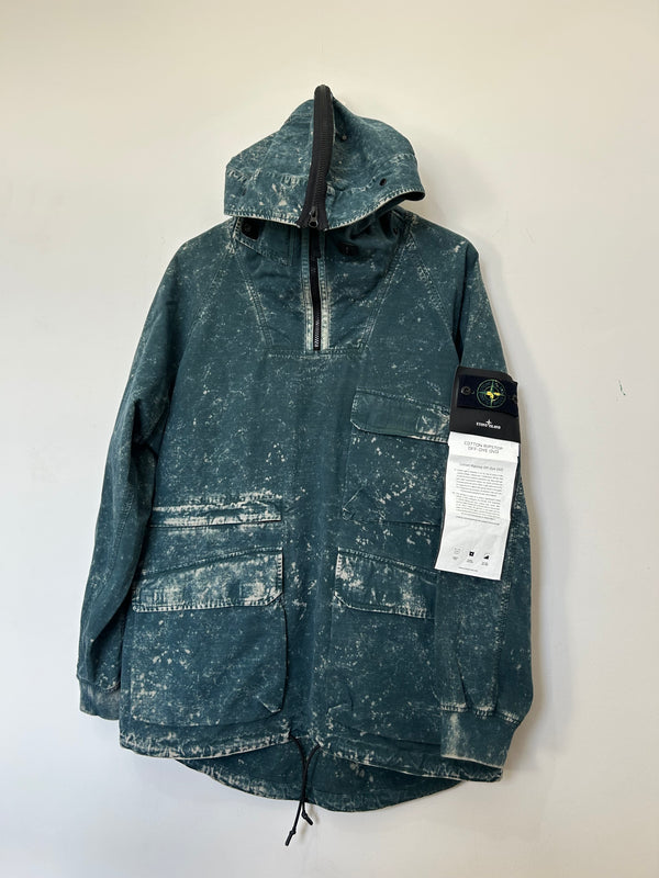 Stone Island Cotton Ripstop Off Dye OVD Smock