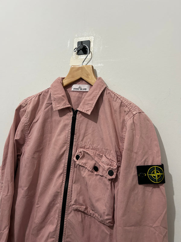 Stone Island Pink Overshirt