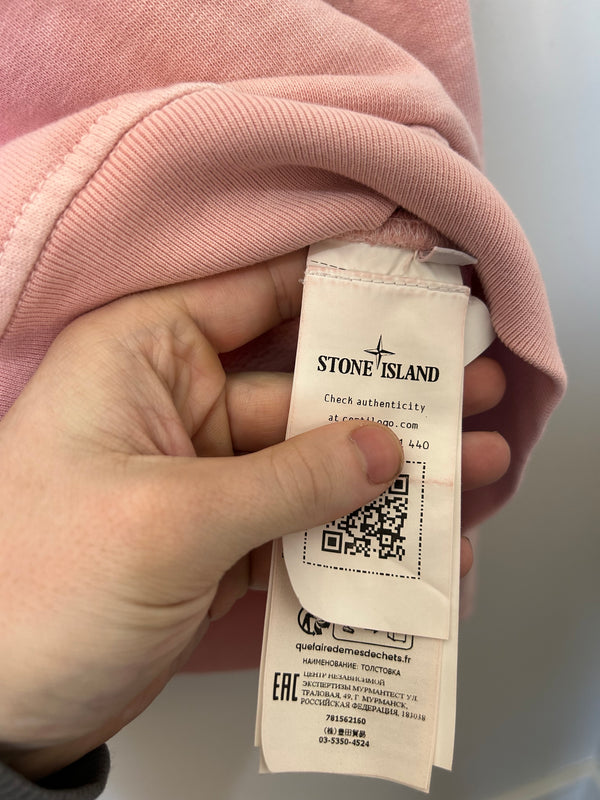 Stone Island Pink Hoodie