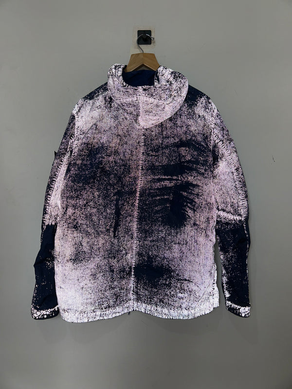 Stone Island Garment Dyed Pixel Reflective Jacket