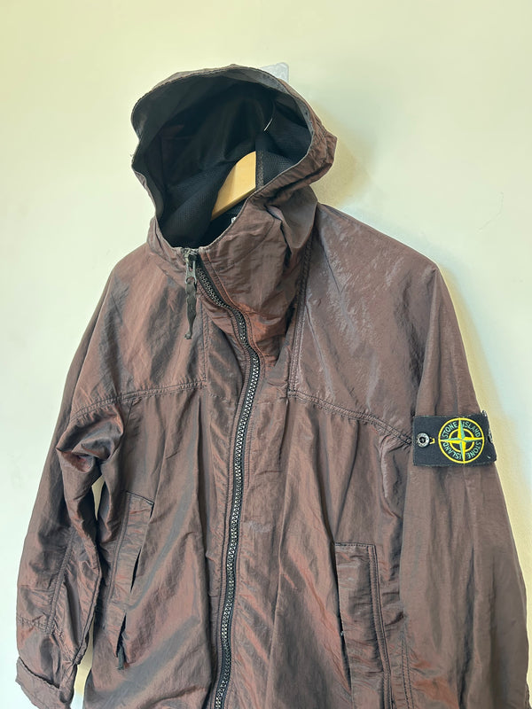 Stone Island Nylon Metal Watro Ripstop Red Weft
