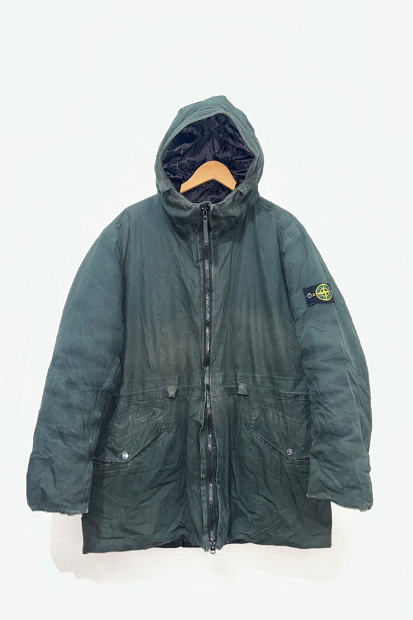 Stone Island Water Repellent Supima Cotton With Primaloft