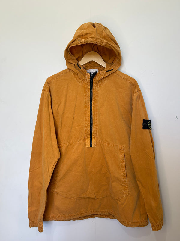 Stone Island Quarter Zip Hooded Smock