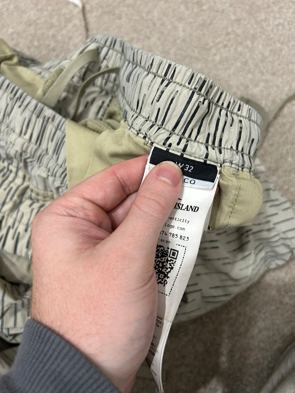 Stone Island Rain Camo Shorts