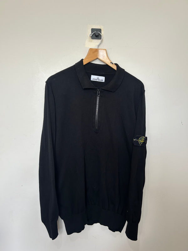 Stone Island Half Zip Polo