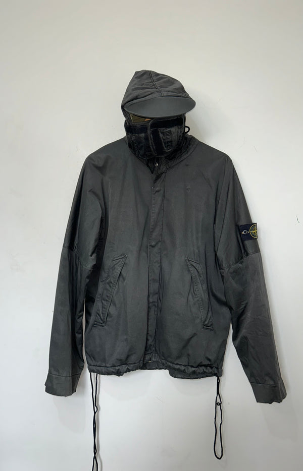Stone Island Faso Floccato Riot Mask Jacket