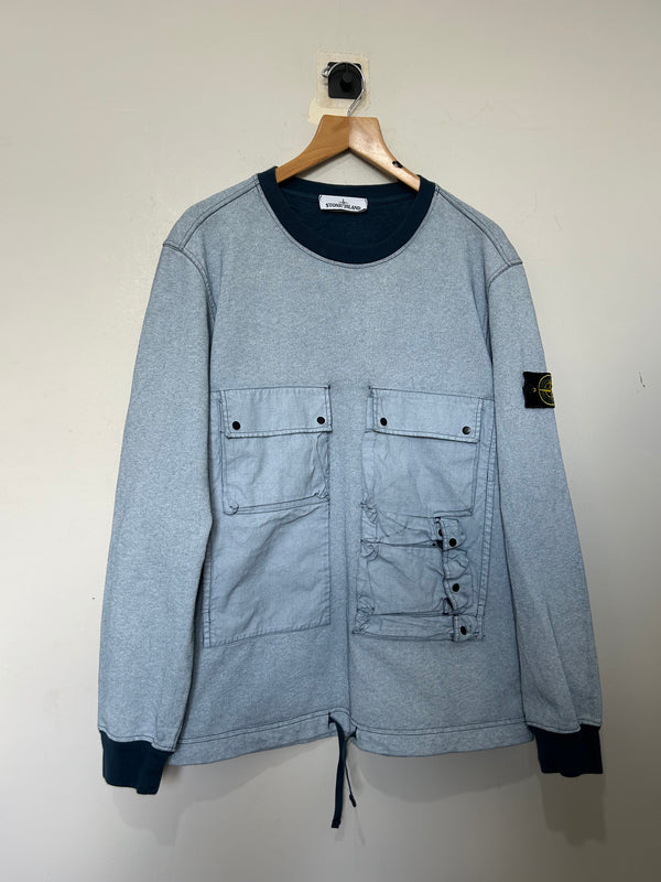 Stone Island Tela Placcata Sweatshirt