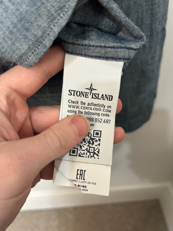 Stone Island Denim Overshirt