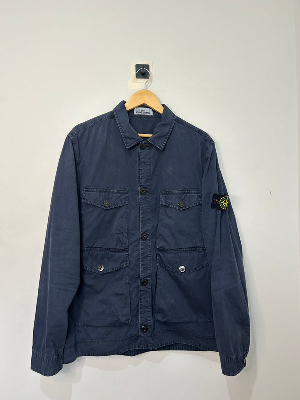 Stone Island Tela Smerigliata Multi Pocket Field Jacket