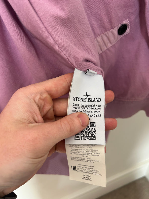 Stone Island Garment Dyed Crinkle Reps NY